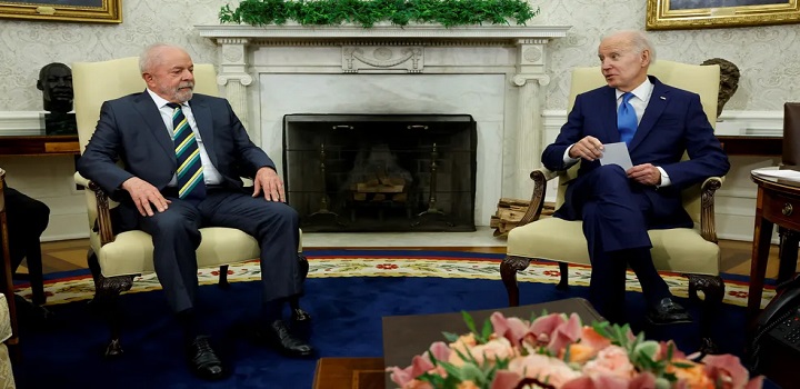 Lula e Joe Biden