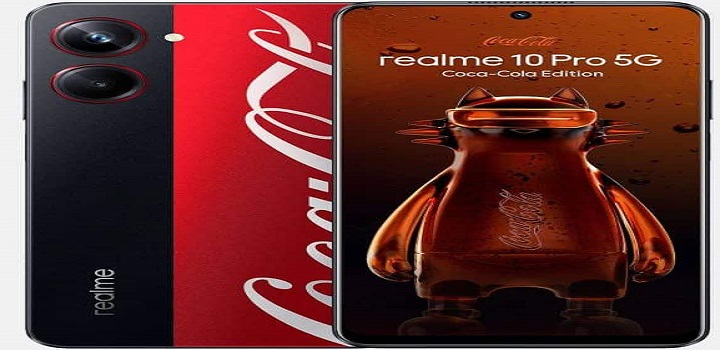 celular realme coca cola