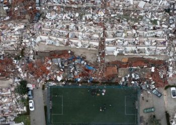destruição terremoto na turquia