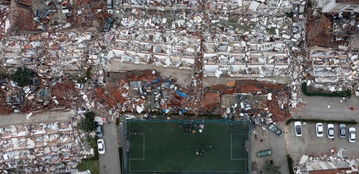 destruição terremoto na turquia