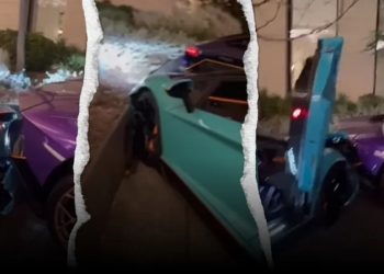 Manobrista na austrália bate lamborghinis