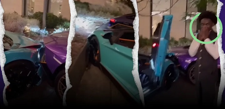 Manobrista na austrália bate lamborghinis
