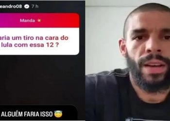 AMEAÇA DE JOGADOR A LULA