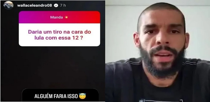 AMEAÇA DE JOGADOR A LULA