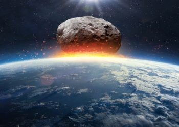 risco de asteroides colidirem com a terra
