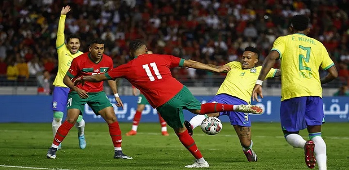 melhores momentos brasil x marrocos