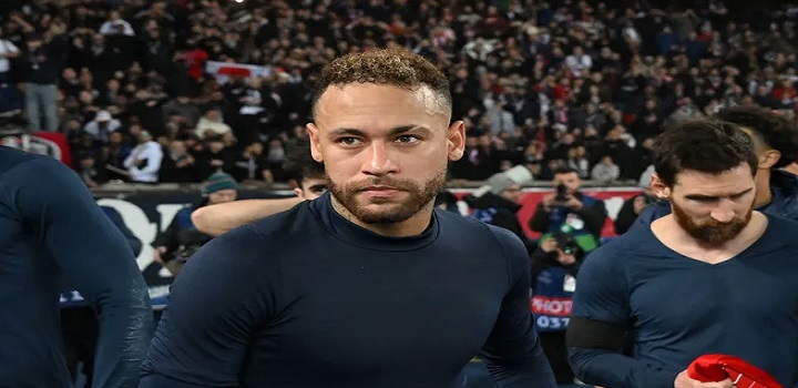 nova lesão no tornozelo de Neymar