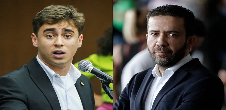 Janones e Nikolas Ferreira
