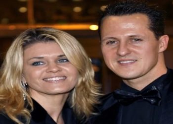 schumacher e esposa