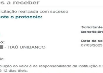 sistema de valores a receber