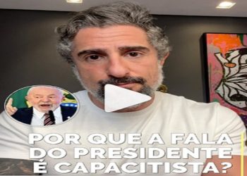 Marcos Mion: lula fala sobre intelectuais