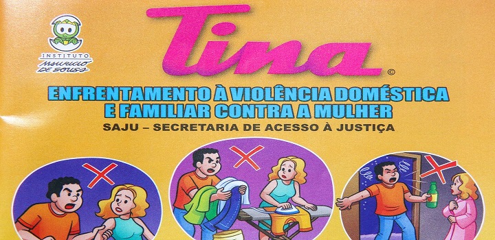 lançamento de revista em quadrinhos sobre violencia domestica