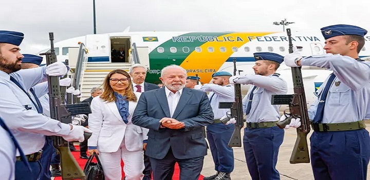 LULA DESEMBARCA EM PORTUGAL