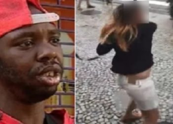 MULHER AGRIDE ENTREGADOR NO RJ