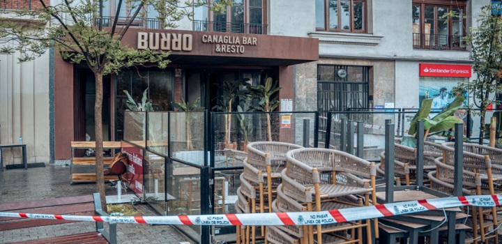 INCENDIO EM PIZZARIA MATA 2 NA ESPANHA
