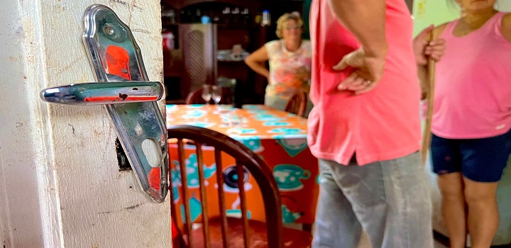 bandidos roubam casas em trajano de moraes