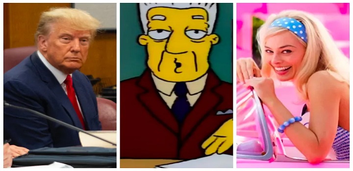 simpsons e donald trump
