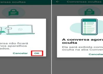 Como ocultar conversas do WhatsApp com senha ou biometria