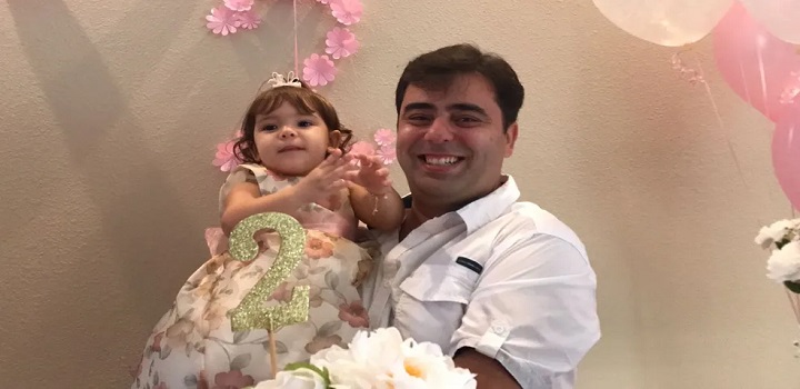 Alex Delgado: pai perde filha morta por afogamento