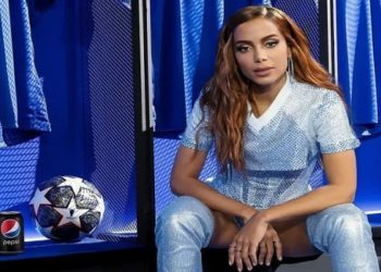 show de anitta na final da liga dos campeões