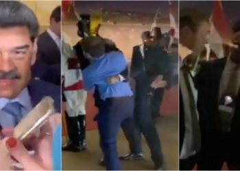 entrevista de maduro agressao a jornalistas
