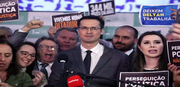 Pronunciamento de Deltan após cassação
