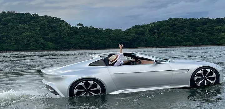 CARRO ESPORTIVO QUE ANDA NA ÁGUA