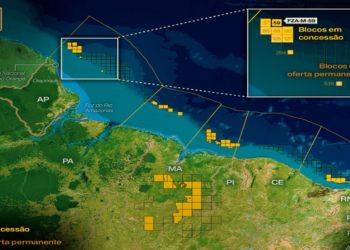 petróleo no rio amazonas