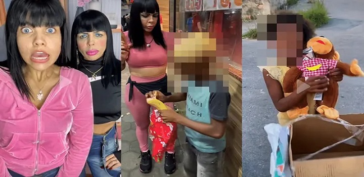 Mãe e filha influenciadoras são condenadas a 12 anos de prisão por racismo em São Gonçalo após oferecerem banana e macaco de pelúcia a crianças negras.