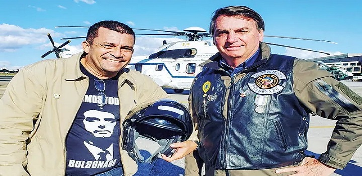 Max Guilherme e Bolsonaro