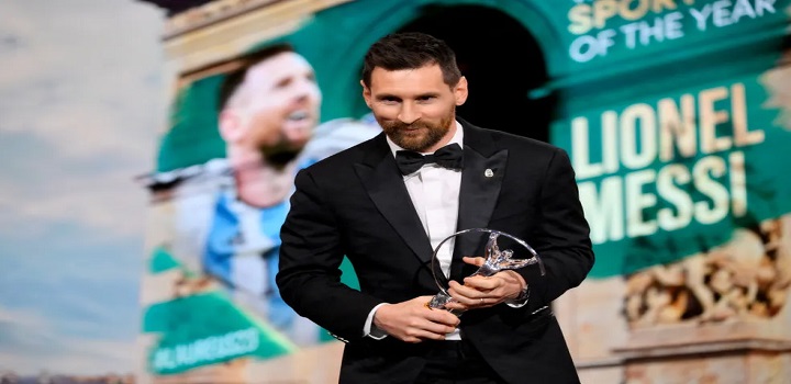 messi eleito atleta do ano
