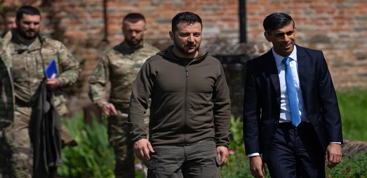 ajuda do Reino Unido a Ucrãnia na Guerra contra a Rússia