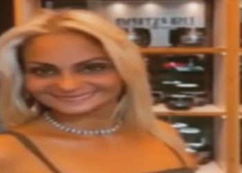 A polícia prendeu Susane Martins da Silva, suspeita de mandar os bombons envenenados para Lindaci Viegas Batista de Carvalho, de 54 anos. — Foto: Reprodução/ TV Globo