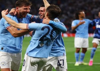 Campeão da Champions MANCHESTER cITY