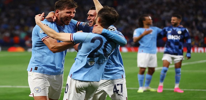 Campeão da Champions MANCHESTER cITY