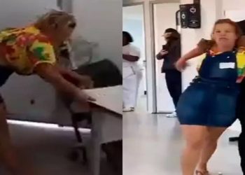 Mulher faz xingamentos racistas e agride funcionários de UPA no RJ
