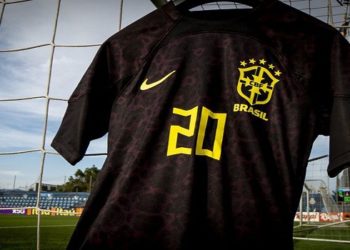 uniforme preto da seleção brasileira