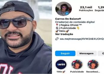 Diego Henrique Barbosa era o responsável pelo perfil 'Carros de Baiano', no Instagram, assassinado carros de baiano