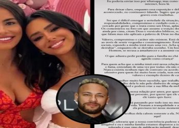 Irmã de Bruna Biancardi detona Neymar e defende irmã: 'Se recusa a amadurecer'