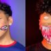 influenciador Emerson Damas tem mais de dois milhões de seguidores na rede social e surpreende com pinturas artísticas no rosto bastante realistas
