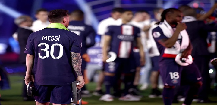 DESPEDIDA DE MESSI DO PSG