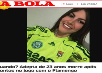 Morte de torcedora do Palmeiras repercute na imprensa internacional: ‘até quando?’