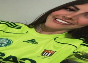 Gabriela Anelli estava internada em estado grave na Santa Casa. Jovem de 23 anos foi atingida no pescoço por garrafa de vidro em confusão no jogo Palmeiras x Flamengo. Ela sofreu duas paradas cardíacas.