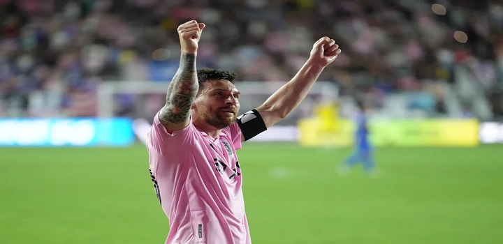 GOL DE MESSI PELO INTER MIAMI