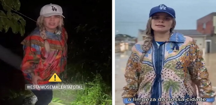 CECI ROCHA PREFEITA DE ALAGOAS NAS ENCHENTES