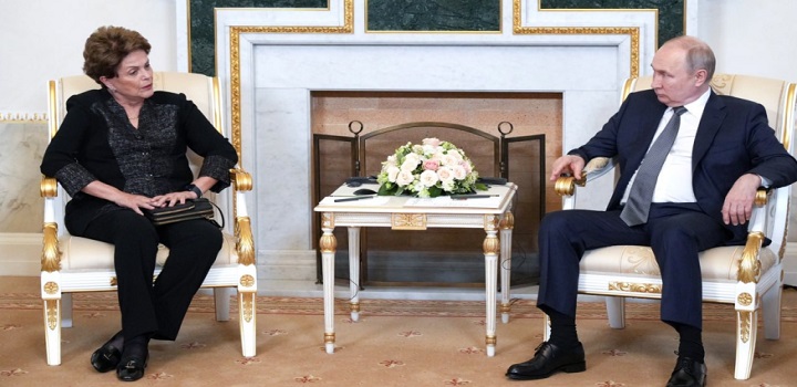 dilma se encontra com putin