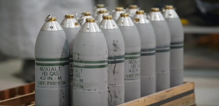 EUA eliminam últimas armas químicas do mundo