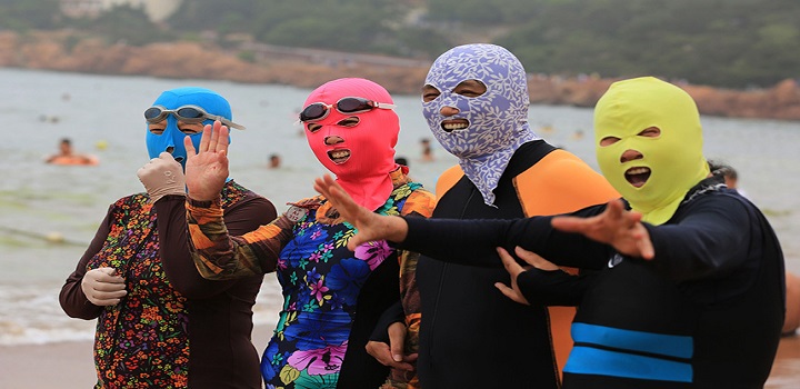 máscaras facekini na china