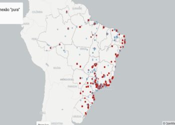 mapa 5 g no brasil