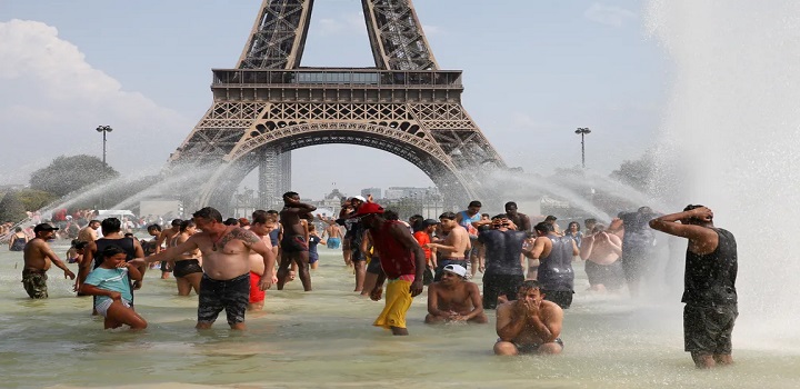 onda de calor na europa